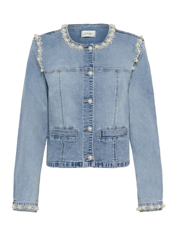 Cream - CRSio Denim Jacket Cream - CRSio Denim Jacket