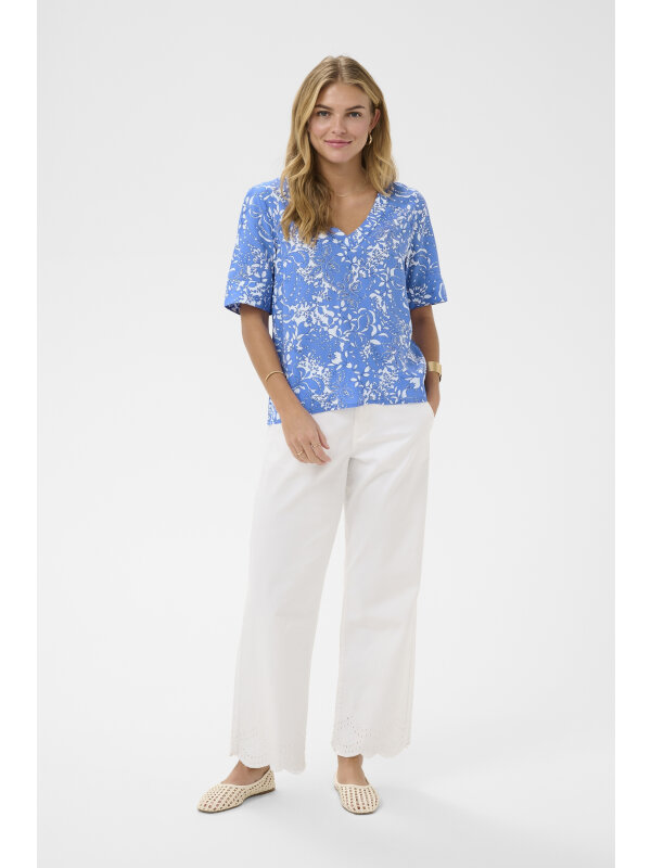 Cream - CRTiah Bluse Cream - CRTiah Bluse