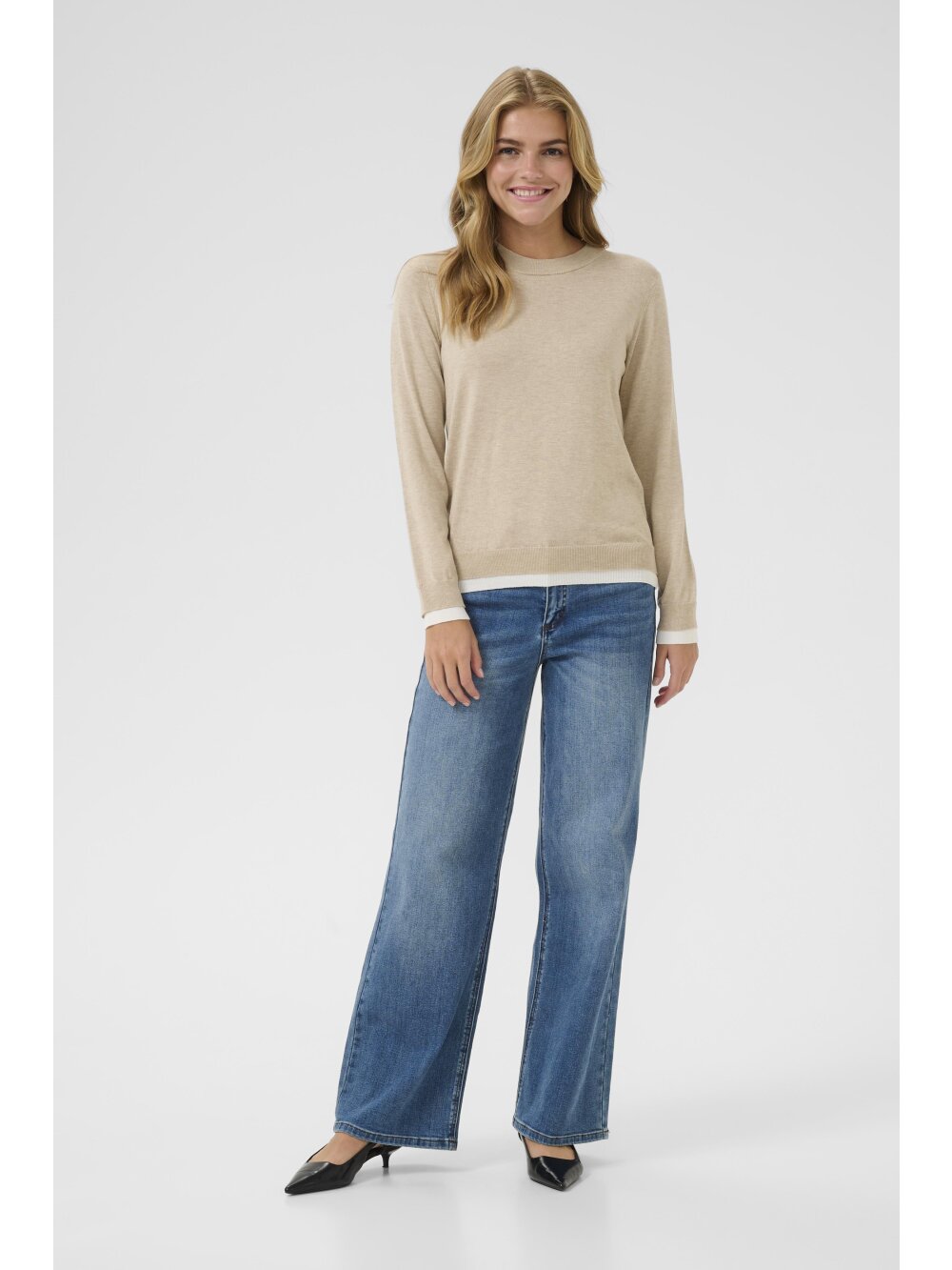 Kaffe - KAlizza Contrast Pullover