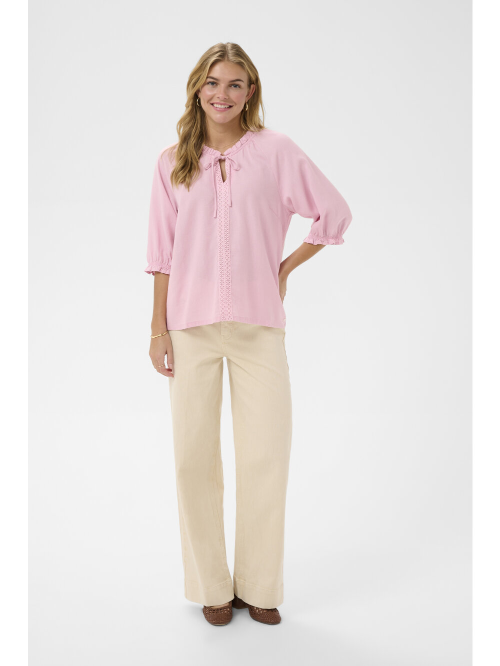 Cream - CRBirgit Lace Blouse