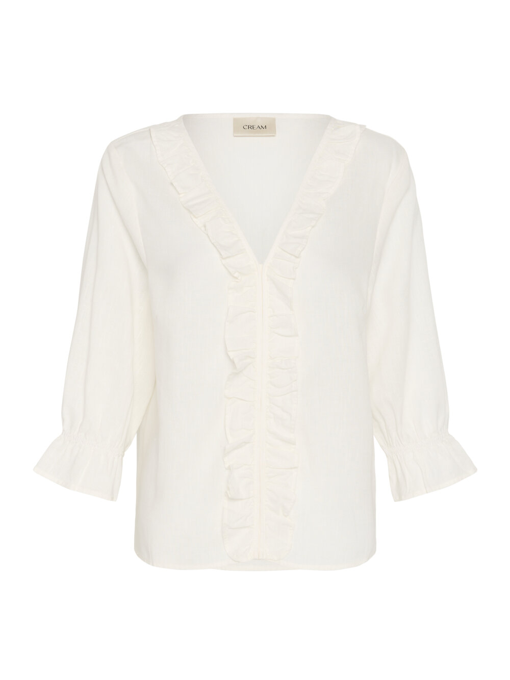 Cream - CRBirgit Frill Blouse