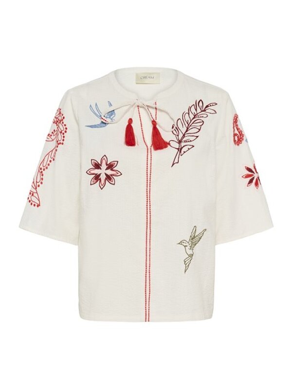 Cream - CRRosetta Bluse Cream - CRRosetta Bluse