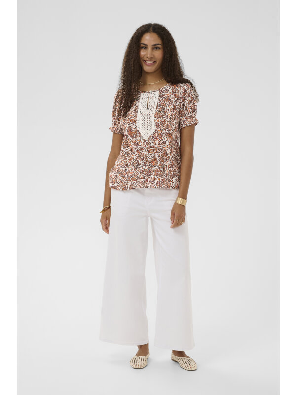 Cream - CRTiah Blouse