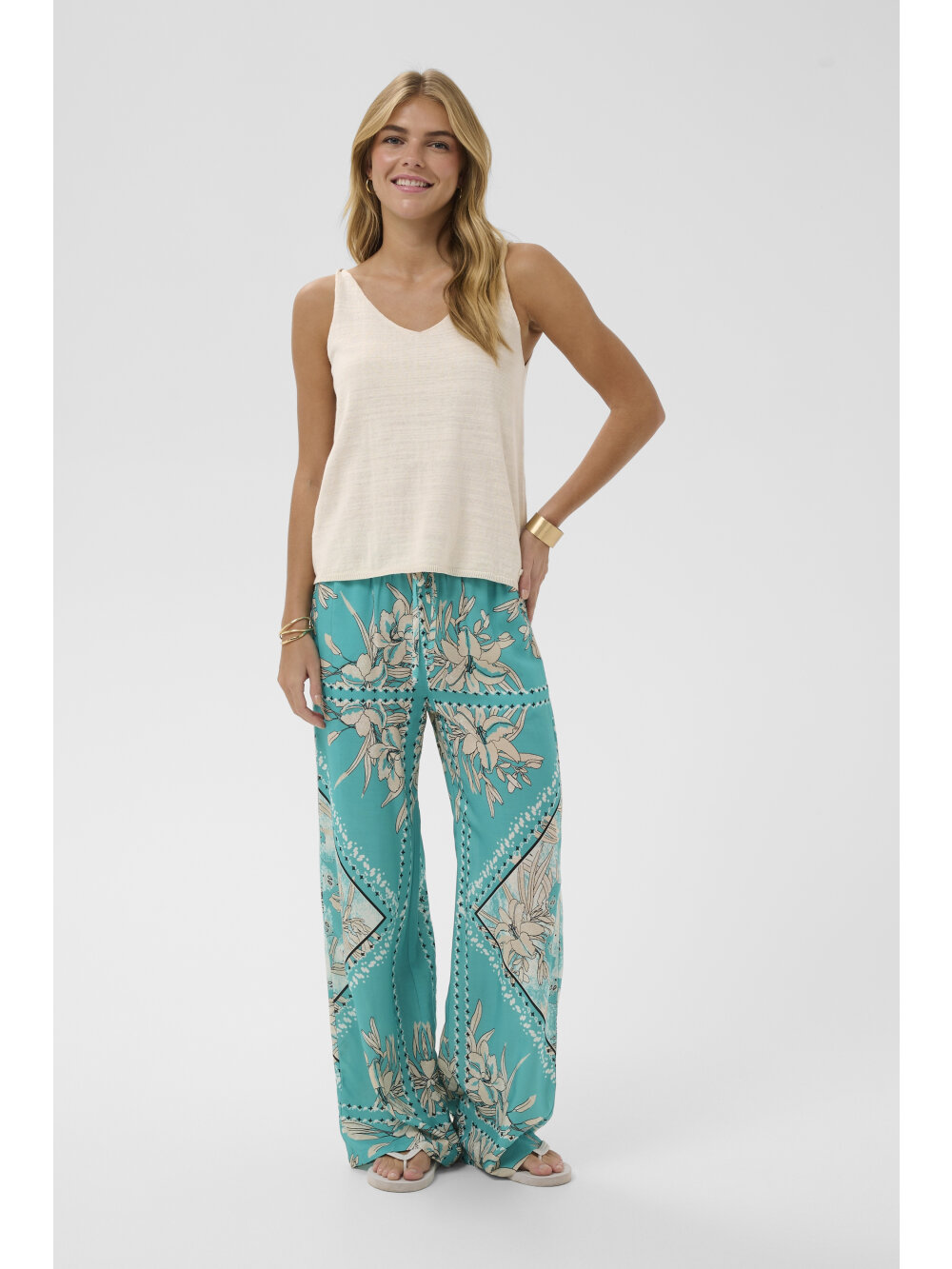 Cream - CREvisa Knit Top