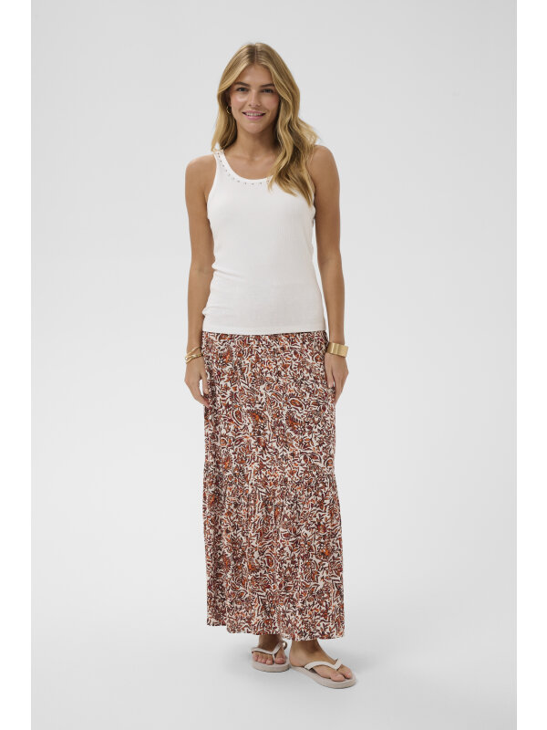 Cream - CRRibba Studs Top Cream - CRRibba Studs Top