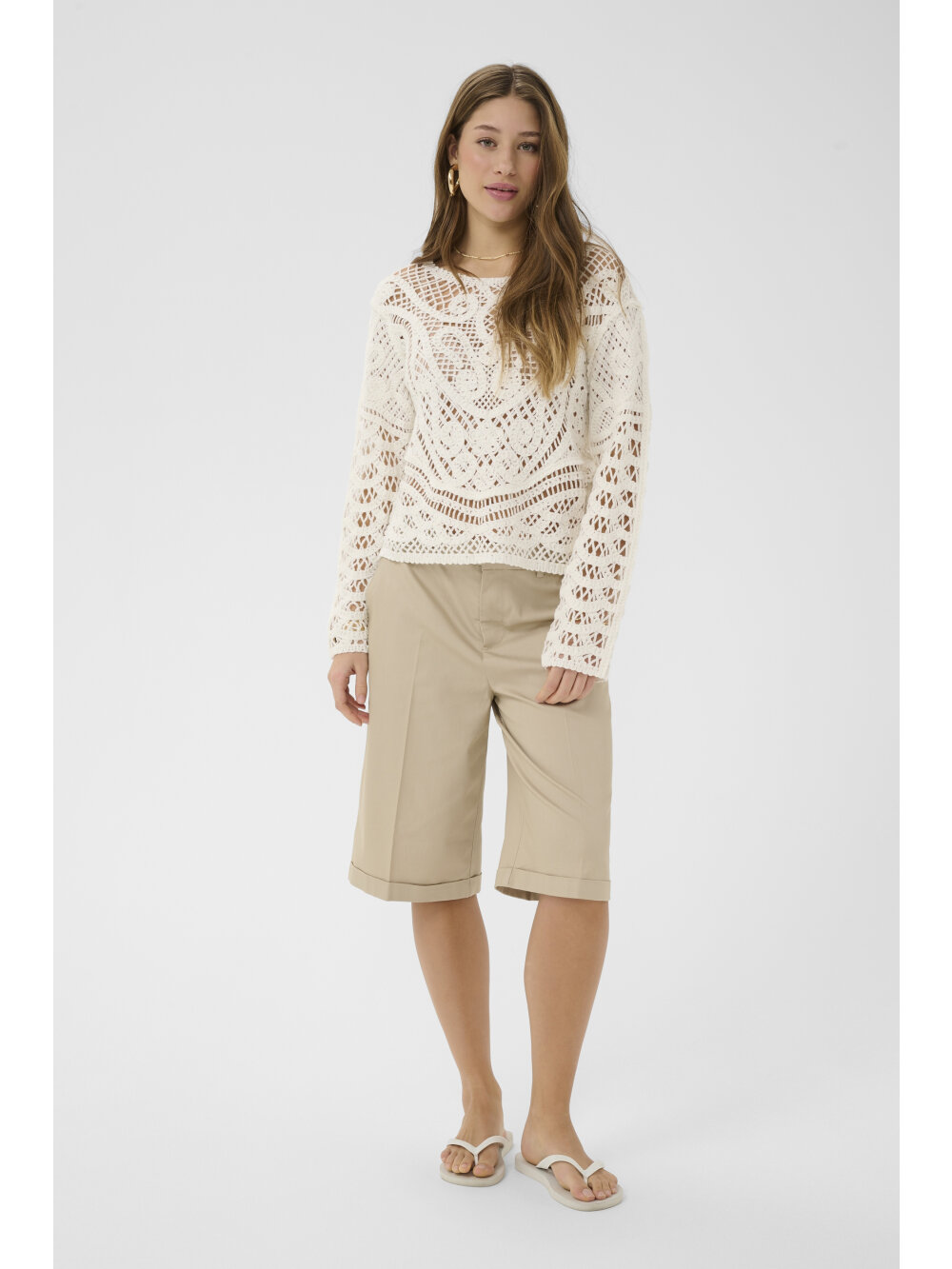 Cream - CRElly Knit Pullover