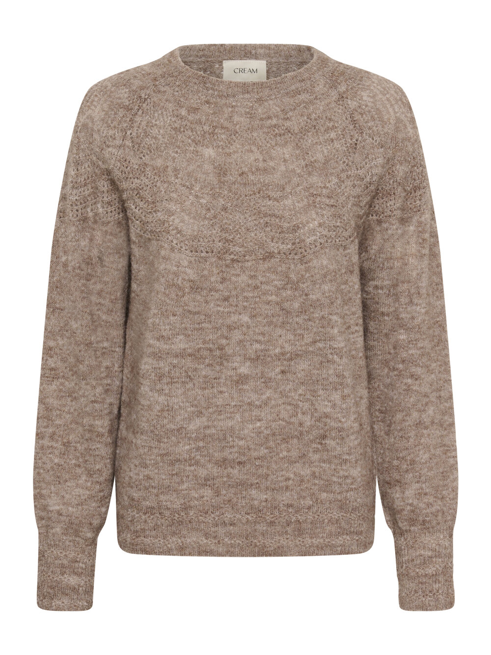 Cream - CRJunah Pointelle Pullover