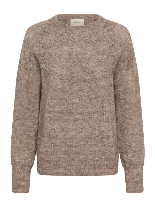 Cream - CRJunah Pointelle Pullover