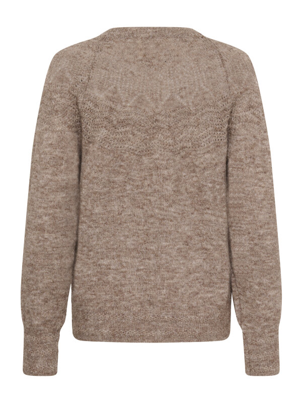 Cream - CRJunah Pointelle Pullover