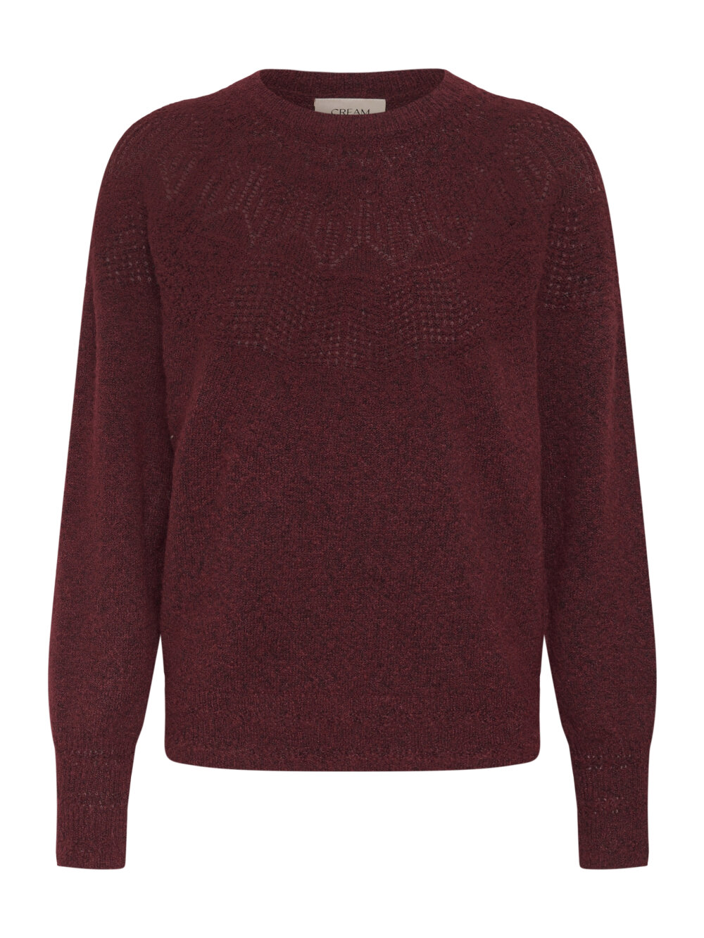 Cream - CRJunah Pointelle Pullover