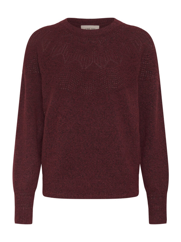 Cream - CRJunah Pointelle Pullover