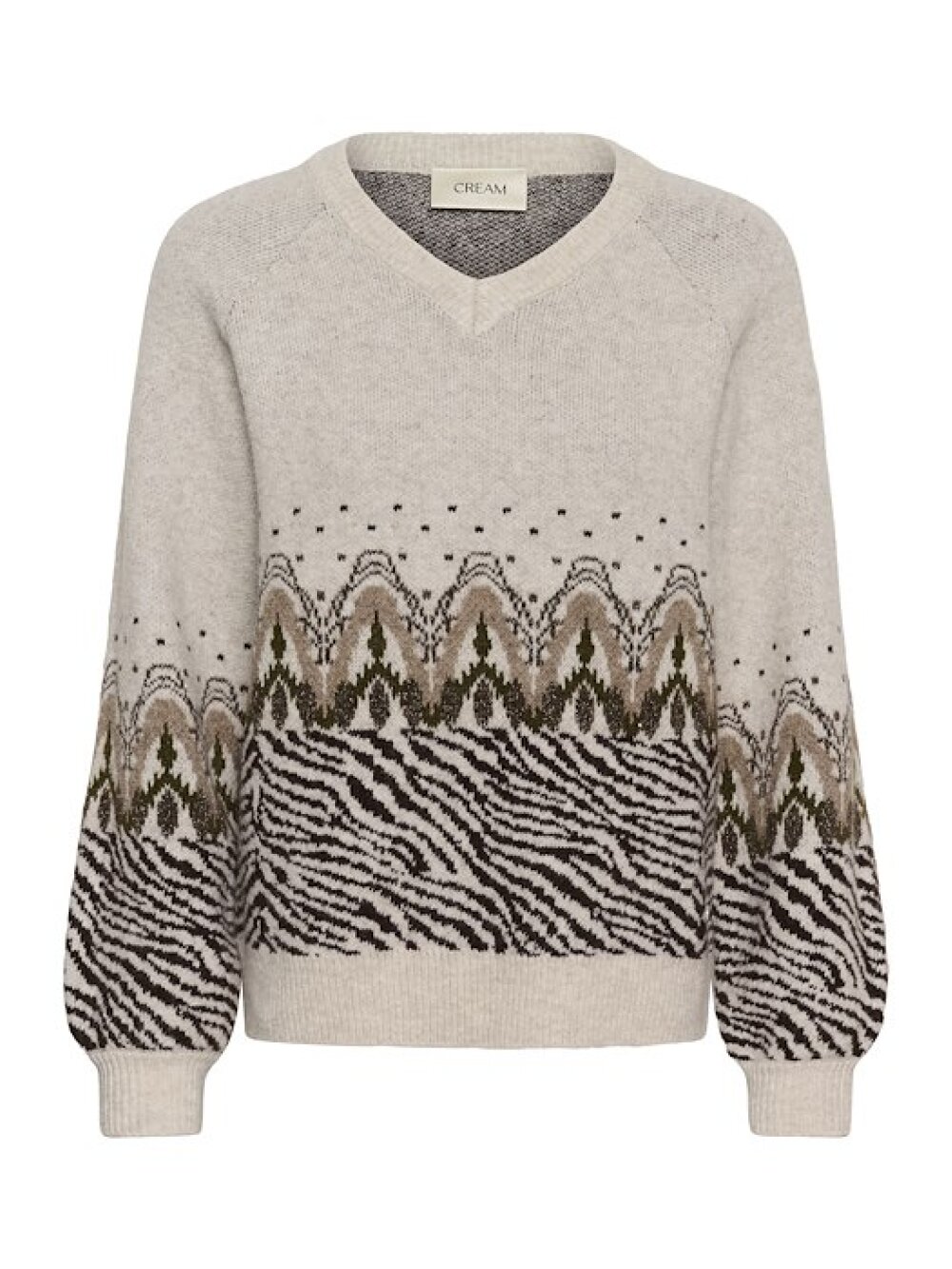 Cream - CRSunia Knit Pullover