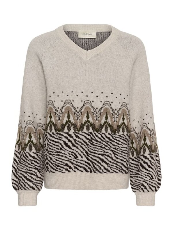 Cream - CRSunia Knit Pullover