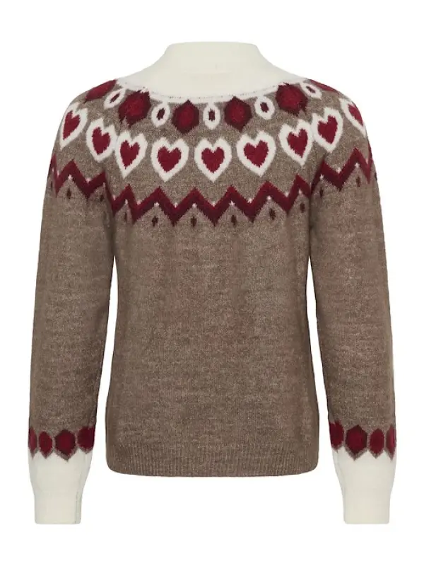 Cream - CRCherrie Knit Pullover Cream - CRCherrie Knit Pullover