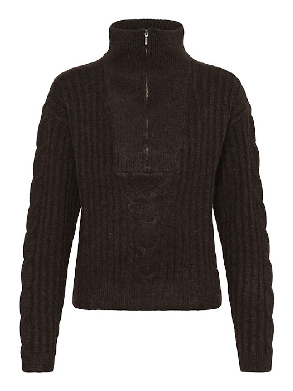 Cream - CRSiffe Zipper Pullover
