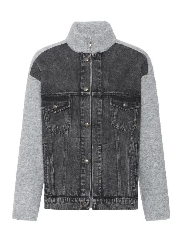 Pulz Jeans - PZELLEN MIXED JACKET Pulz Jeans - PZELLEN MIXED JACKET