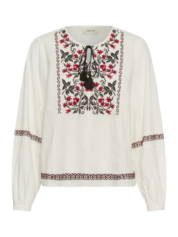 Cream - CREsther Blouse Cream - CREsther Blouse