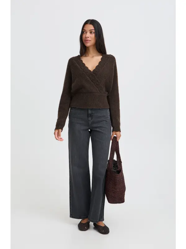 B-Young - BYMIEL WRAP JUMPER B-Young - BYMIEL WRAP JUMPER