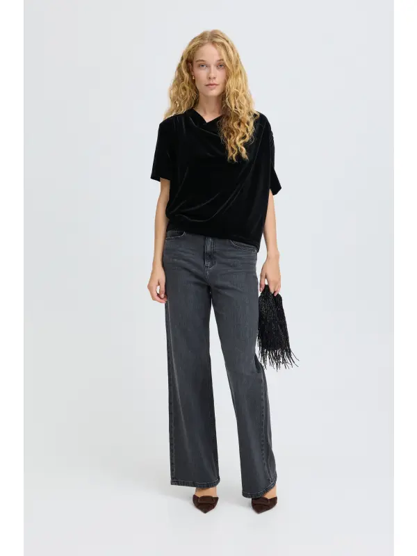 B-Young - BYPERLINA DRAPING TOP B-Young - BYPERLINA DRAPING TOP