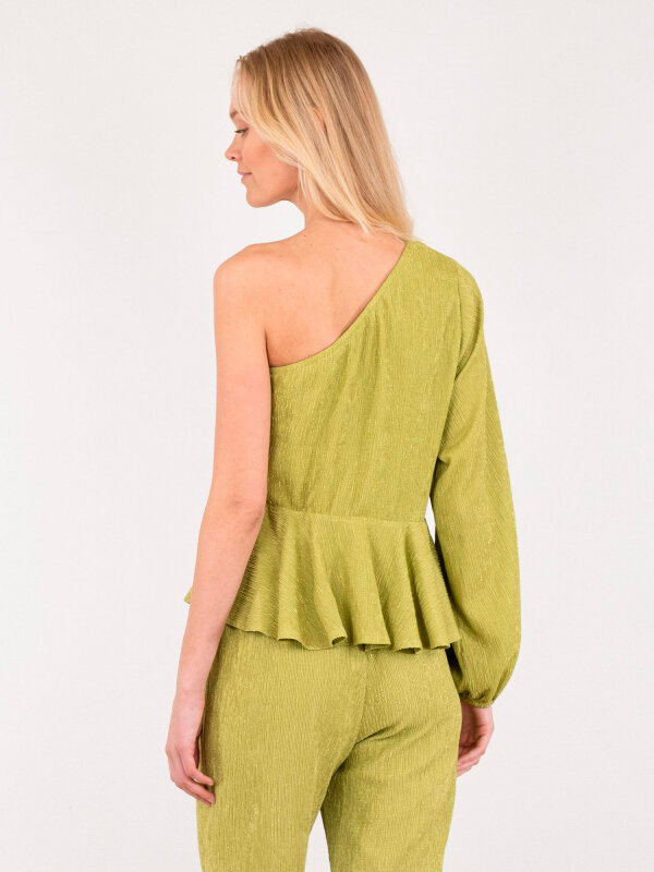 Neo Noir - McCartney Plisse Bluse Neo Noir - McCartney Plisse Bluse