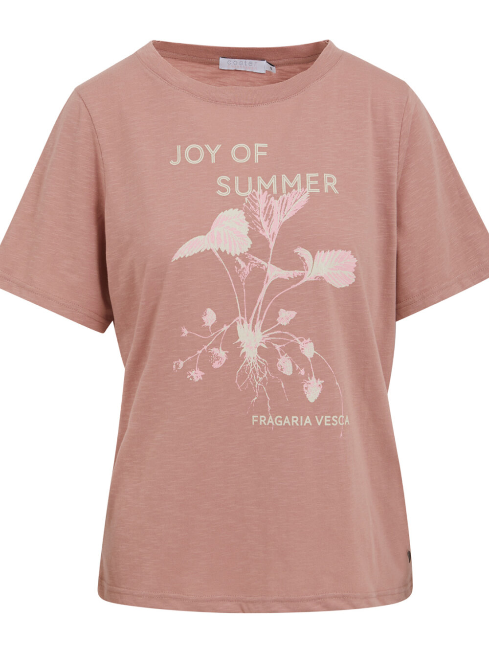Coster Copenhagen - T-shirt with Joy of summer pri