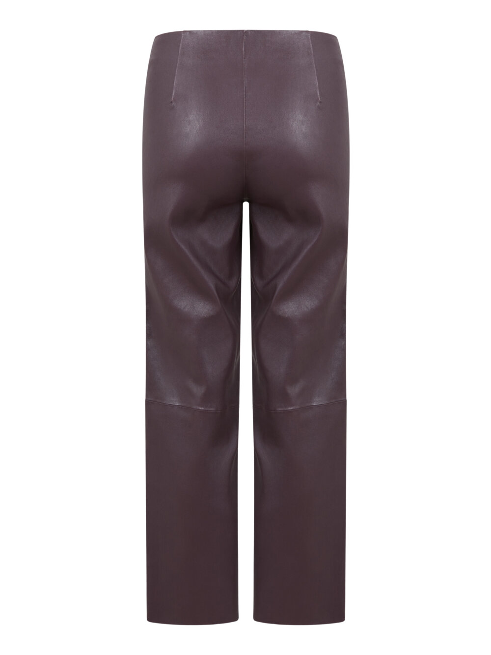 Coster Copenhagen - Leather leggings with flared l