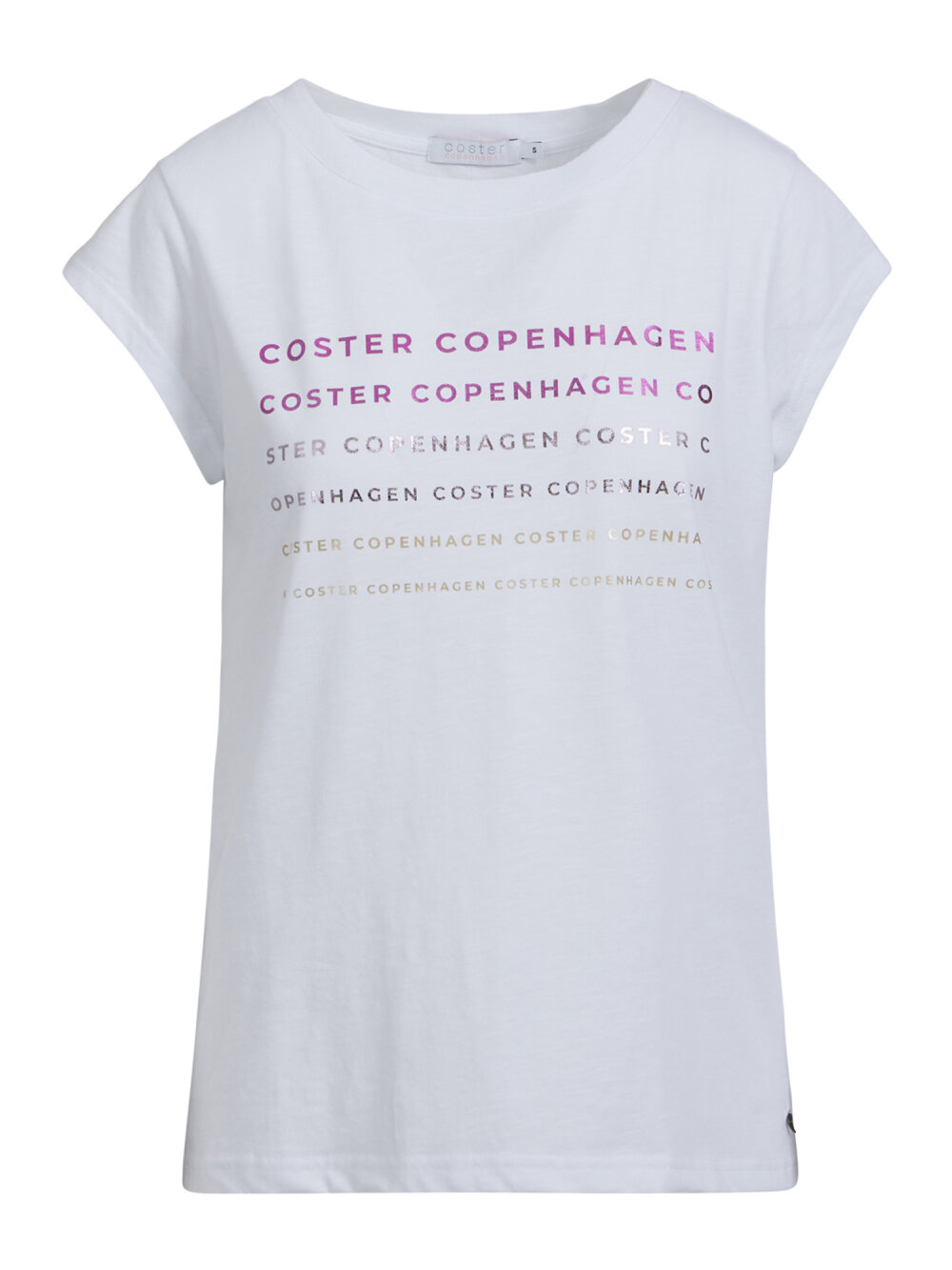 Coster Copenhagen - T-shirt with foil logo