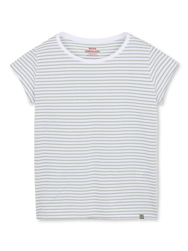 Mads Nørgaard - Organic Jersey Stripe Teasy Tee T-shirt 