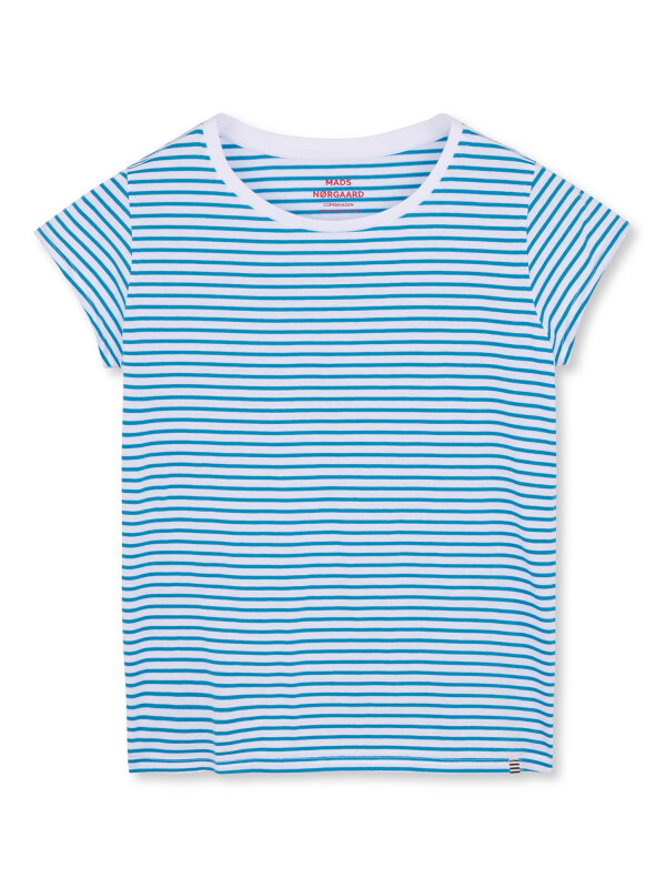 Mads Nørgaard - Organic Jersey Stripe Teasy Tee T-shirt