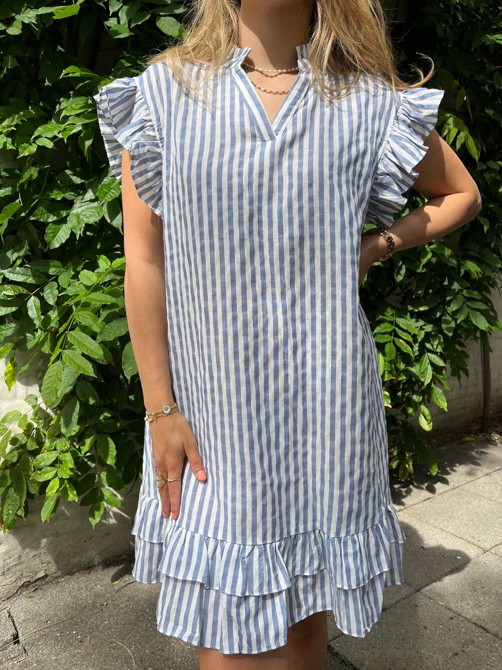 Continue - Lee Stripe Kjole