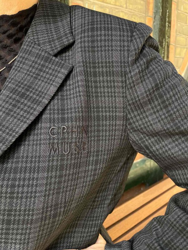 Copenhagen Muse - CMTAILOR-CHECK-JACKET