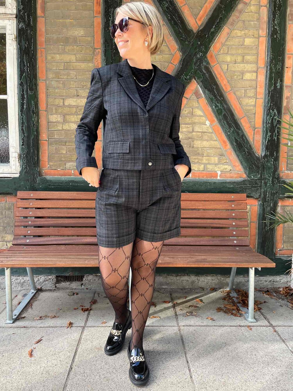 Copenhagen Muse - Tailor Check Short