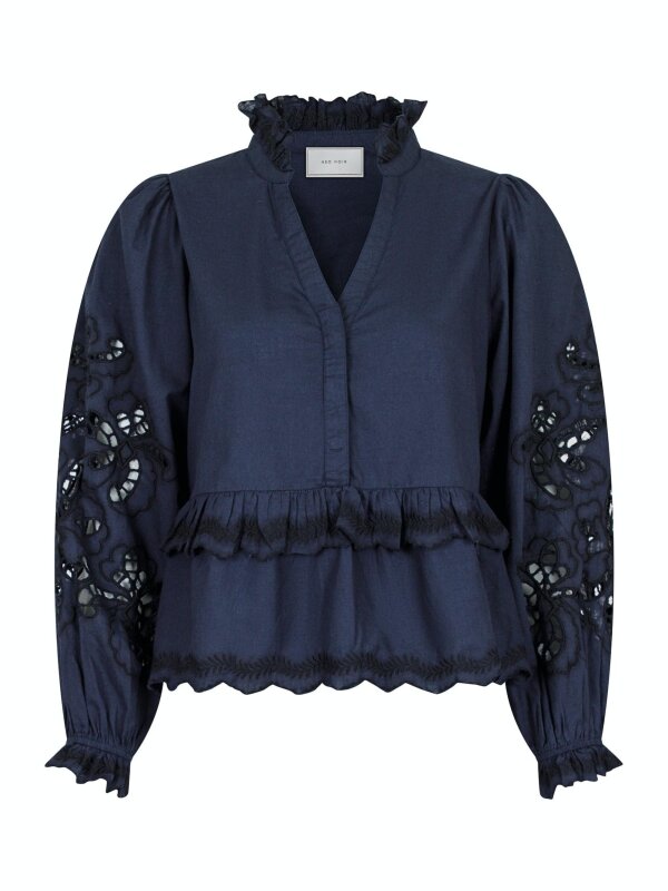 Neo Noir -  Kimmo Embroidery Bluse