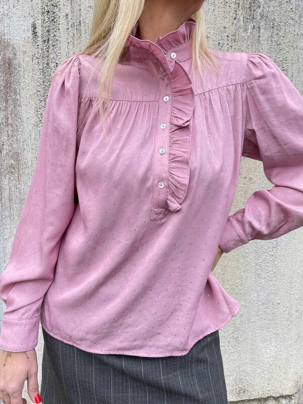 Continue - Ariana Studs Bluse Continue - Ariana Studs Bluse