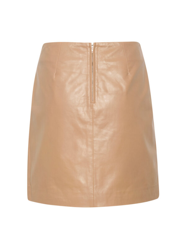 Soaked In Luxury - Olicia Leather Skirt Nederdel