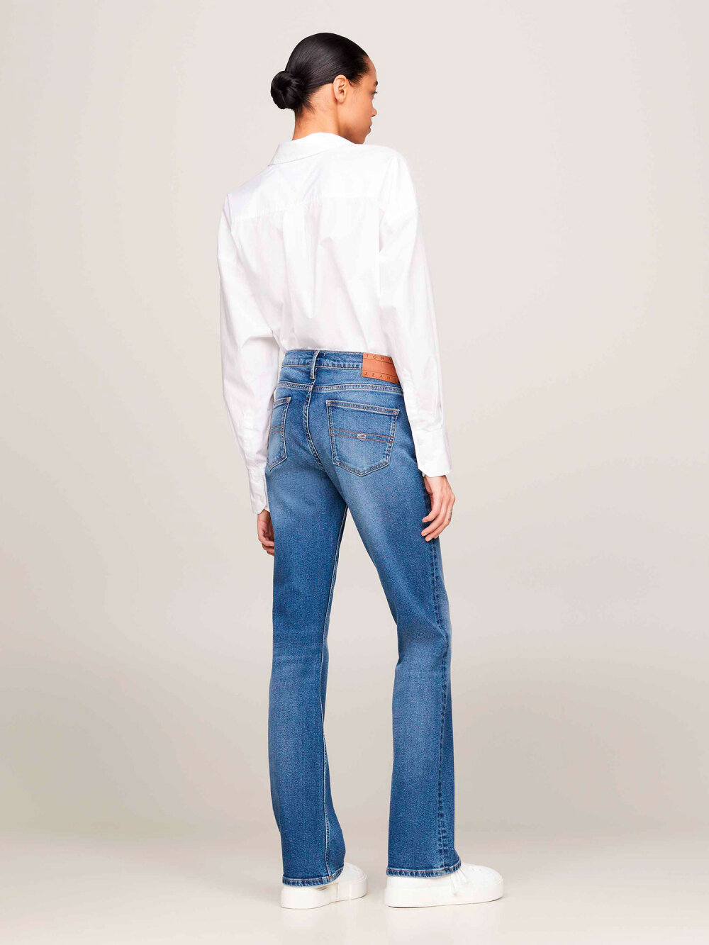 Tommy Jeans -  Maddie Mid Rise Bootcut Jeans 