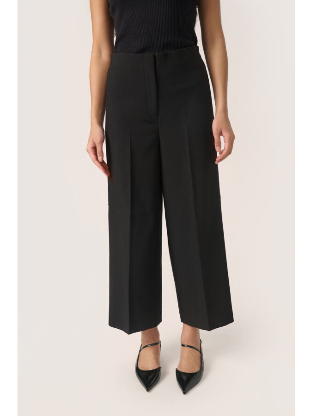 Soaked In Luxury - SLCorinne Wide Cropped Pants