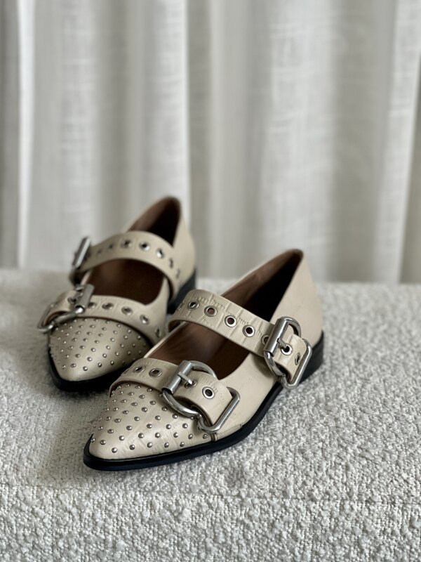 Copenhagen Shoes - FUTURE VIBES BEIGE Ballerina 