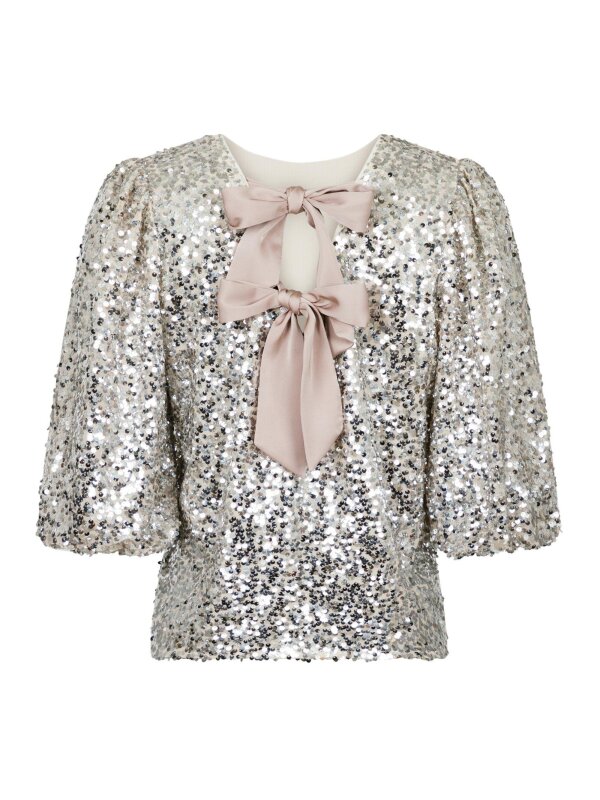 Neo Noir - Lorraine Sequins Bluse Neo Noir - Lorraine Sequins Bluse