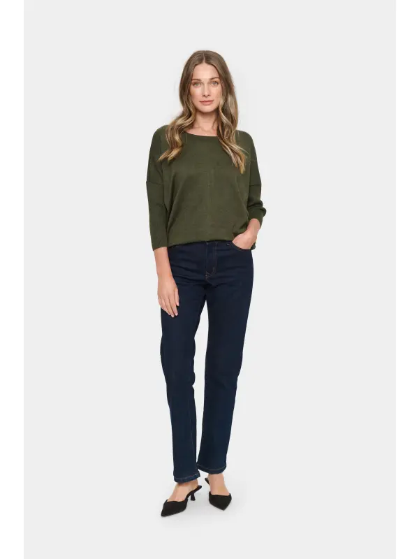 Saint Tropez - A2561, MilaSZ R-Neck Pullover Saint Tropez - A2561, MilaSZ R-Neck Pullover