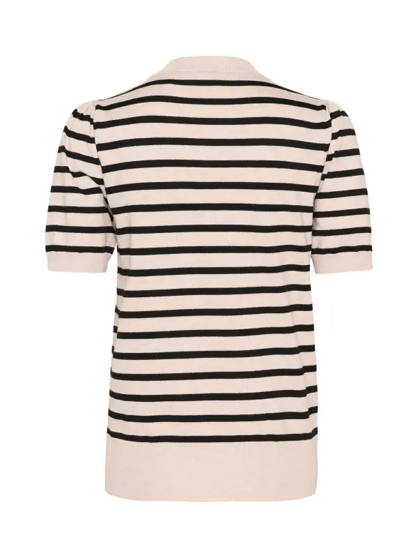 Saint Tropez - MilaSZ SS Striped Pullover Saint Tropez - MilaSZ SS Striped Pullover