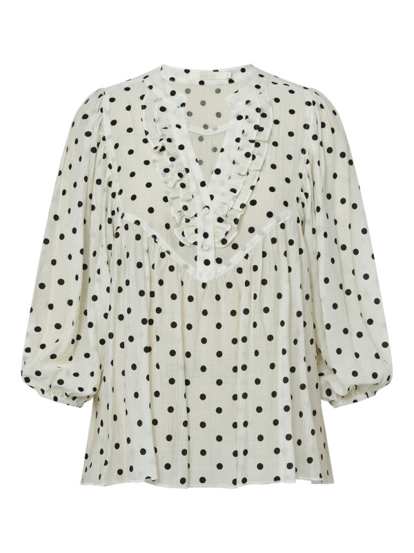 Gossia - ReeseGO Dot Bluse Gossia - ReeseGO Dot Bluse