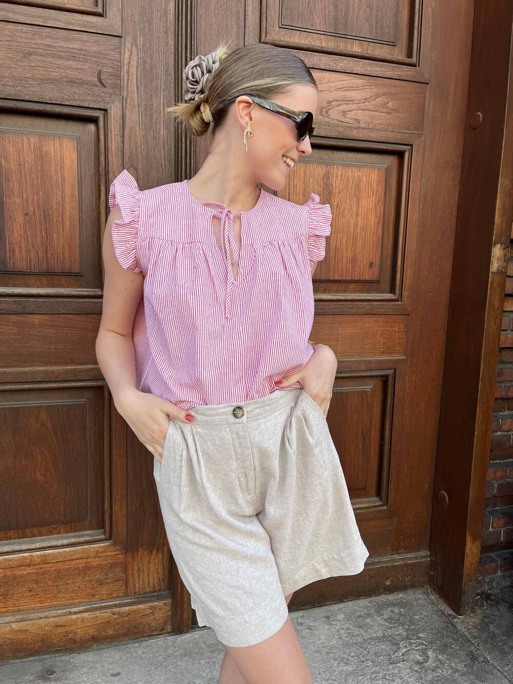 Continue - Lilly Stripe Top