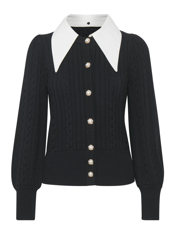Gestuz - RawanGZ collar cardigan Gestuz - RawanGZ collar cardigan
