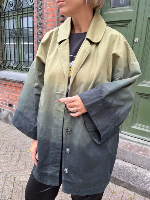 Rabens Saloner - Flow drill oversize Jakke Rabens Saloner - Flow drill oversize Jakke