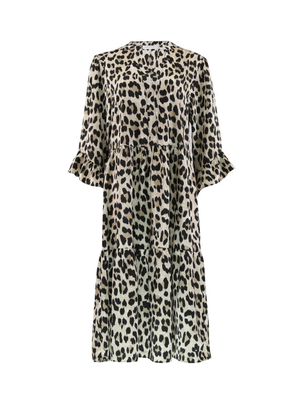 Continue - BEA LEO 3/4 sleve Kjole Continue - BEA LEO 3/4 sleve Kjole