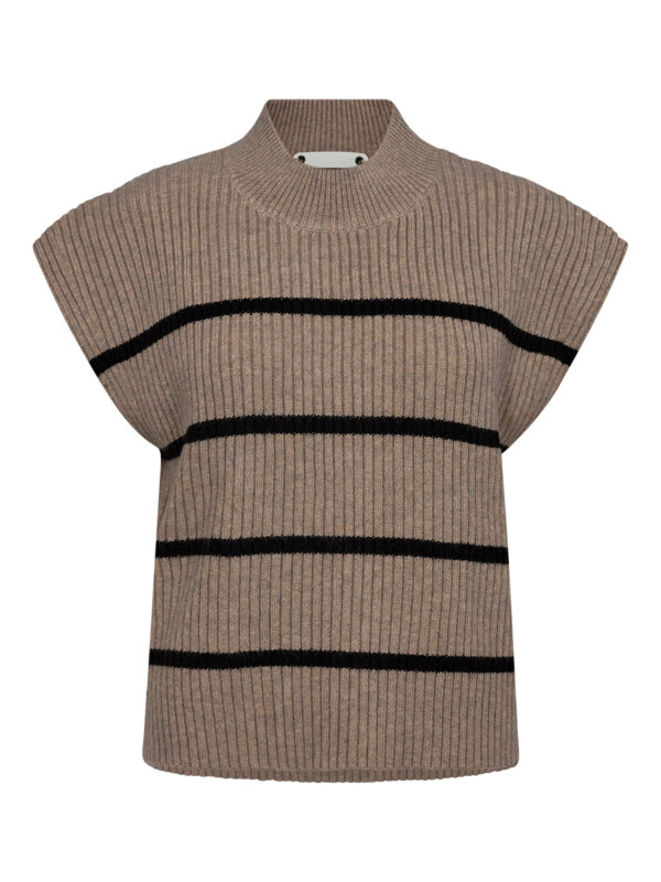 Co´Couture - RowCC Stripe Rib Vest Co´Couture - RowCC Stripe Rib Vest