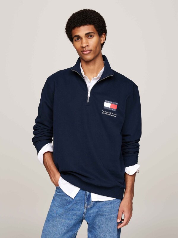 Tommy Jeans - TJM REG ENTRY HALF ZIP Sweatshirt Tommy Jeans - TJM REG ENTRY HALF ZIP Sweatshirt